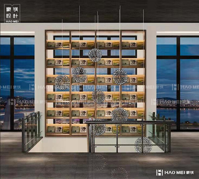 中式书店装修设计