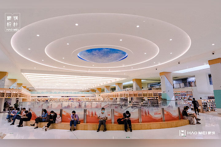 图书馆设计一万平的深圳书城中心——全新升级