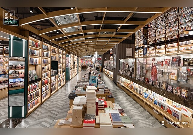 贵州老书虫书店设计装修书架一站式服务