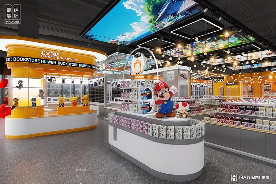 县城书店设计案例(云南汇文书店)!