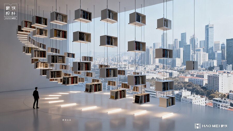 荔波县公共图书馆设计!