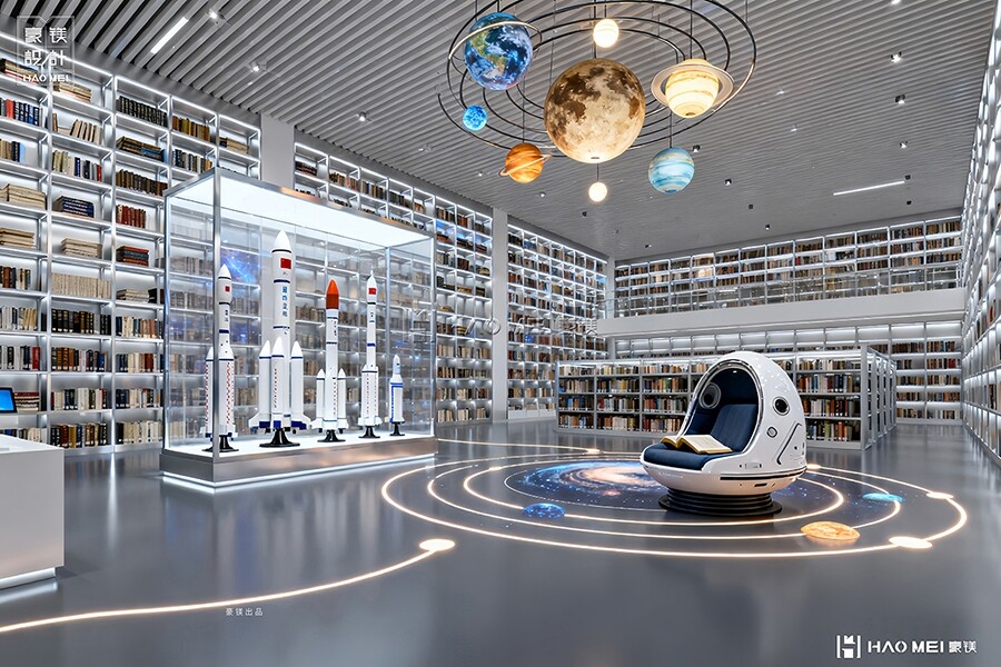 荔波县公共图书馆设计!